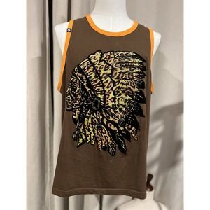 Imperious Men's Tank Top Really Cool Native American Graphic Xl‎